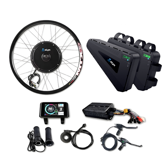 72v 3000w kit (Med batteri)